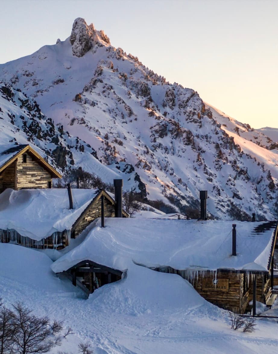 Skiing at Baguales, Argentina