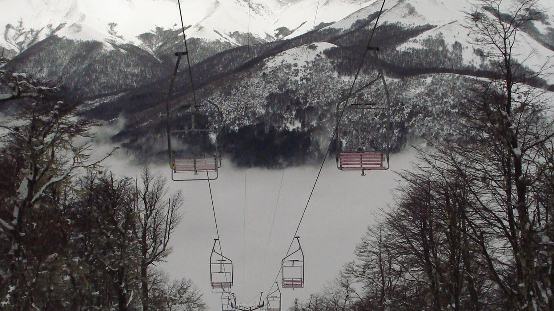 Skiing at Cerro Bayo, Argentina