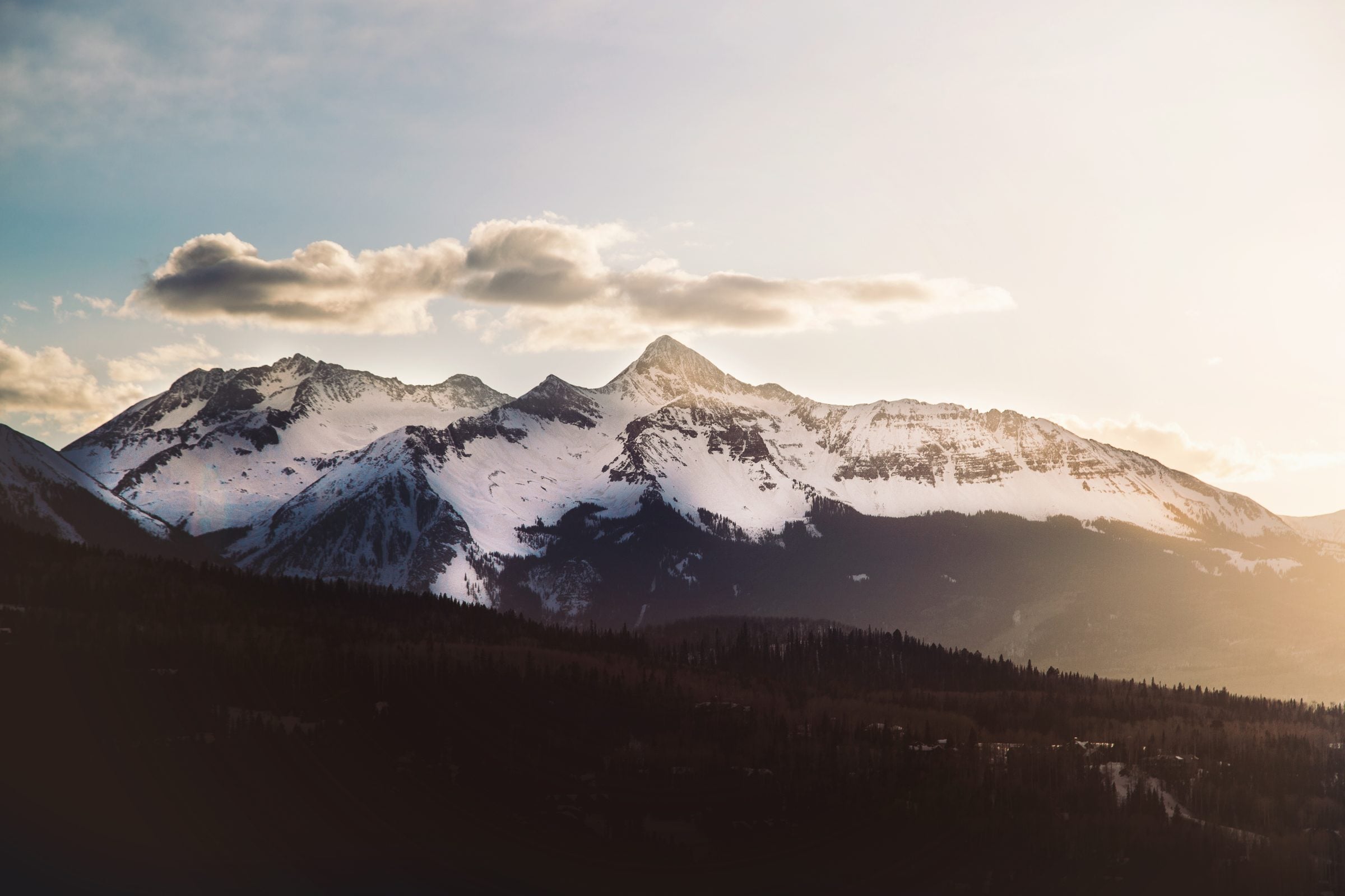 Skiing at Telluride, United States
